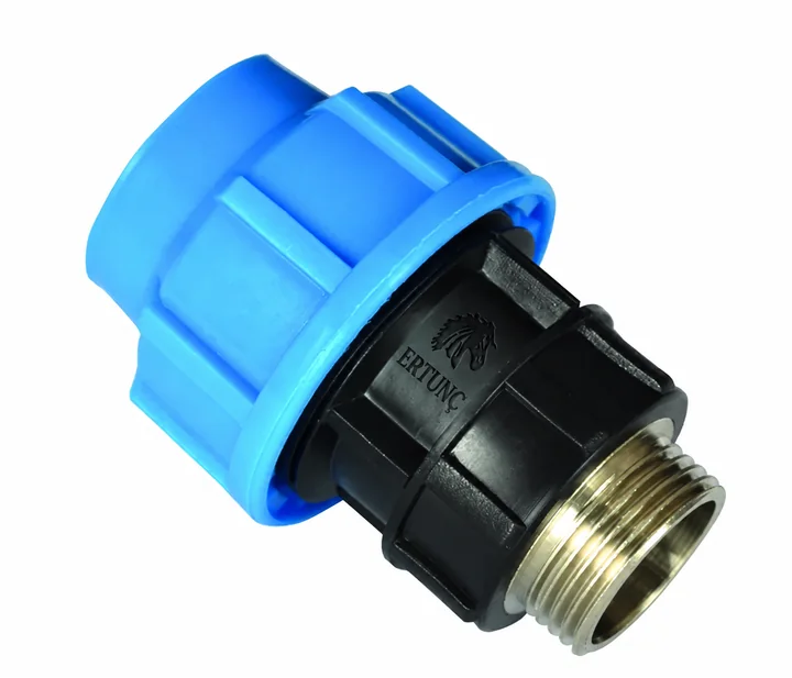 Metal-Insert Male Threaded Adapter