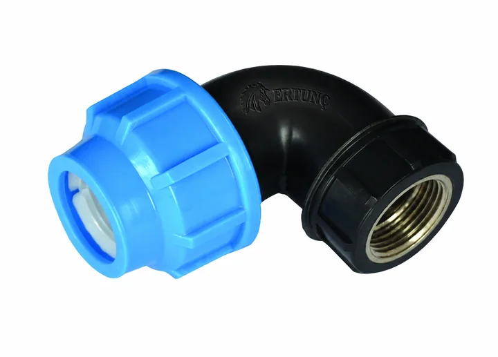 Metal-Insert Female Threaded Elbow