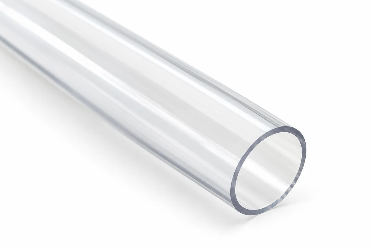 Clear Water Level Hose — thin single wall and open cut end